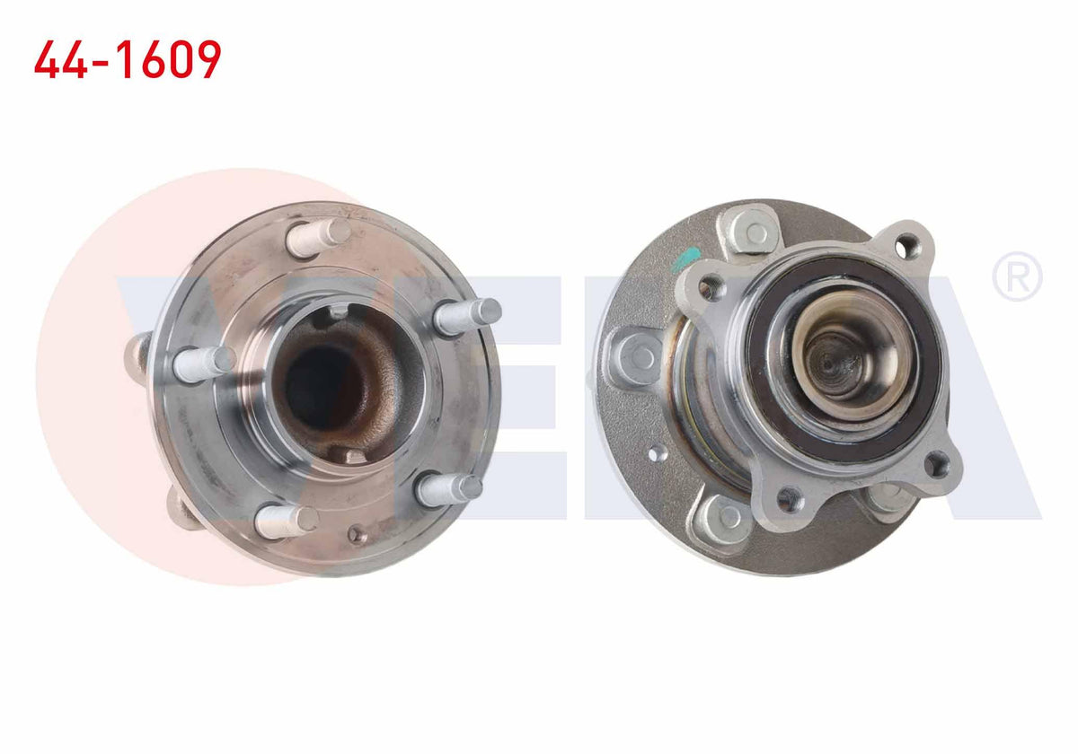 Veka 44-1609 Wheel Hub Left-Right Rear with Bearing Opel Astra J 1.6i 5 Lug 17 Rim 2009-2016 — Hub Assemblies