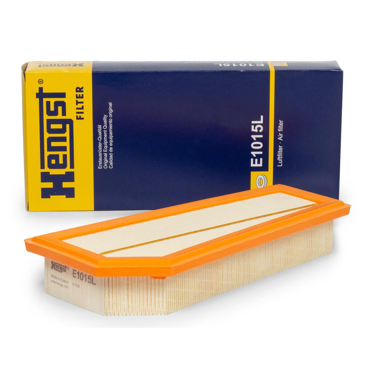 Hengst E1015L Air Filter - Compatible with Mercedes W212 E250 CGI — Air & Cabin Filters