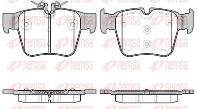 REMSA 1697.00 Brake Pad — Brake Pads