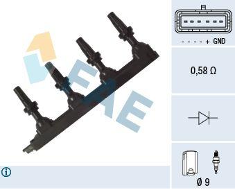 FAE 80271 Ignition Coil 301 308 T9 C Elysee Ec5 1.6 16V — Coils & Plugs