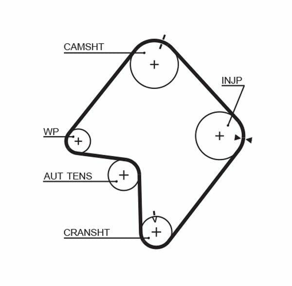 GATES 5355XS — Belts