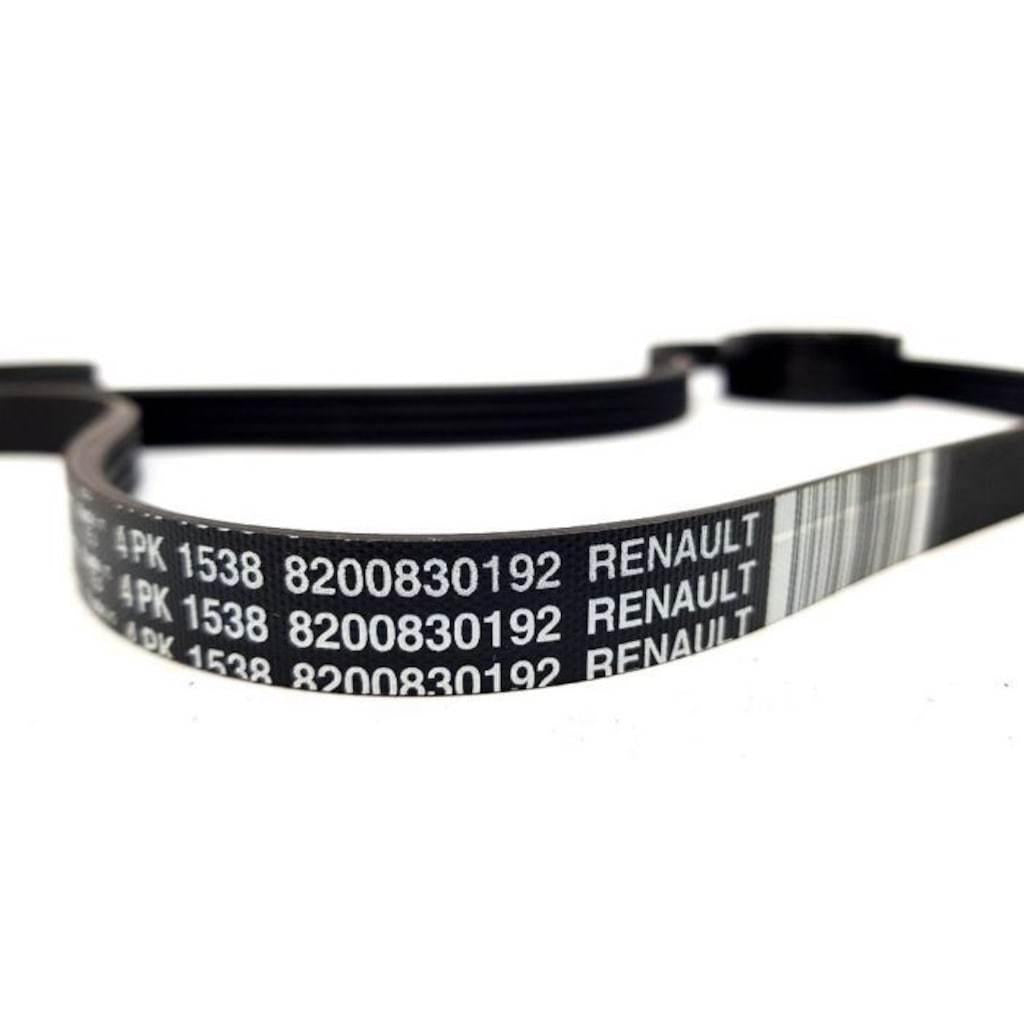 MAIS Renault Clio 3 Air Conditioning Compressor Belt - 4 PK 1538 — A/C Compressor