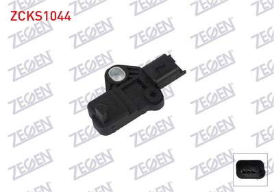 Zegen ZCKS1044 Crankshaft Speed Sensor 2.0 HDi Citroen C4 2004-2010 / C5 II 2004-/ Jumpy 2007-2016 / Peugeot 407 2009-2010 / Expert 2007-(Dw10)