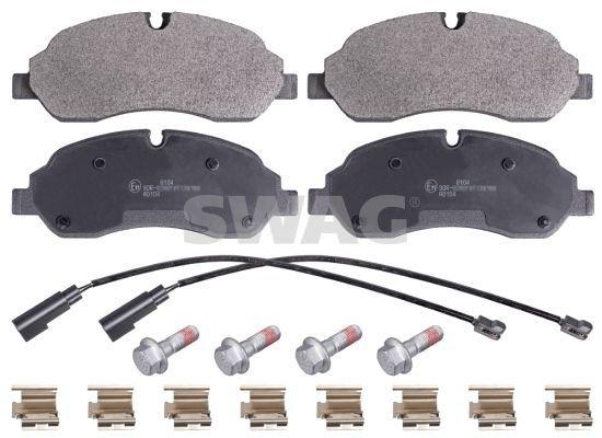 SWAG 50916955 Brake Pads - Front Set for 2013 Transit Custom 2.2Tdci