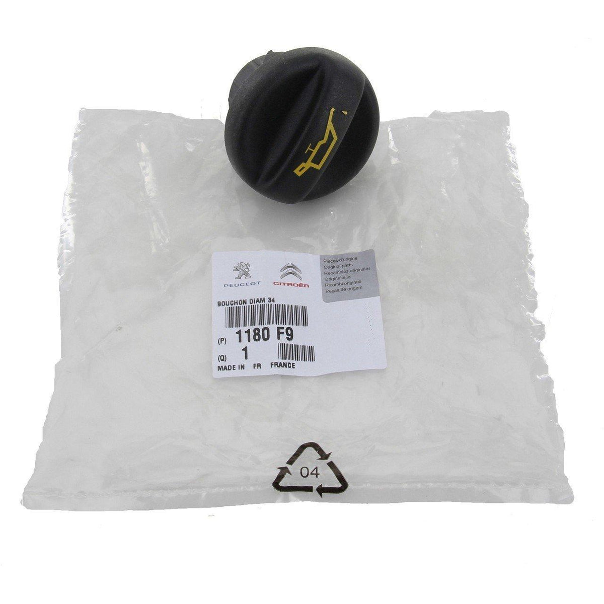 Citroen C2 1.4 HDi Oil Fill Diameter - Original Genuine Part — Citroën, Oil System