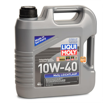 Liqui Moly 6948 Mos2 10W-40 Semi Synthetic Motor Oil 4 Litre (6948) — Fluids & Chemicals