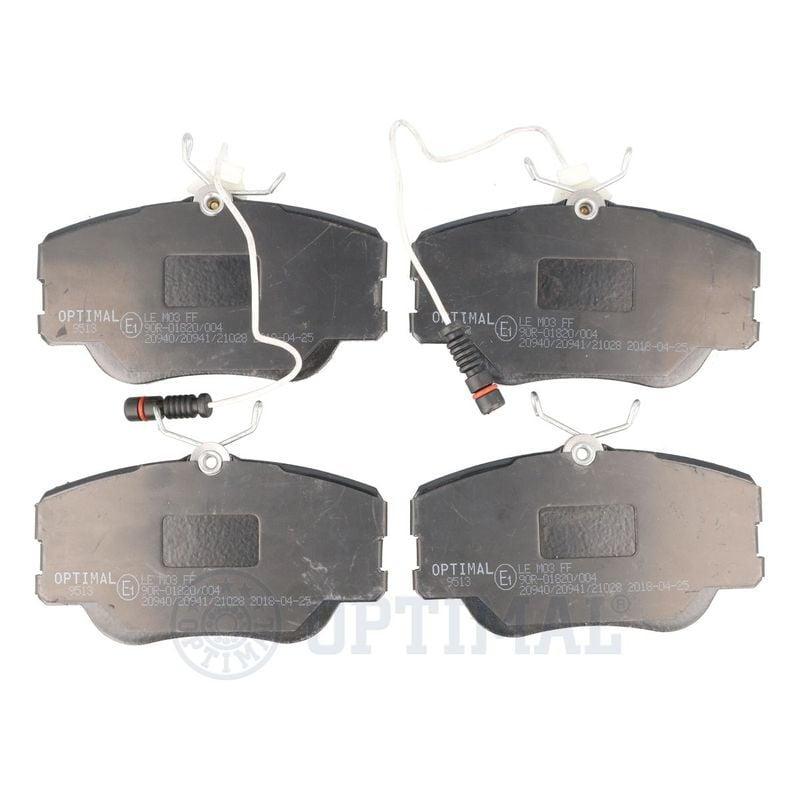 Optimal BP-09513 Brake Pad Set - Front Disc Brake — Brake Pads