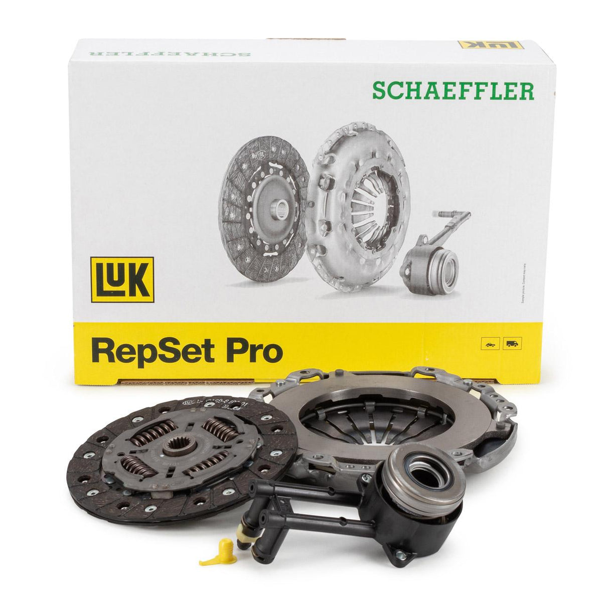LUK 619306333 Clutch Kit + with Ball Bearing (Ford Fiesta V 1.25 Benz 16V 03-08 / Fusion 1.4 Lpg 10-12 / — Clutch & Flywheel