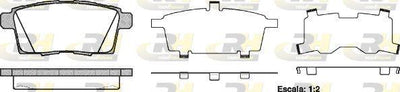 ROADHOUSE 21268.00 Brake Pad Cx 7 Er 09 07 — Brake Pads