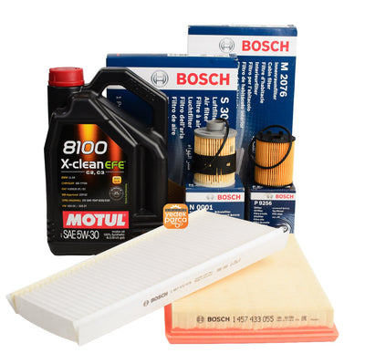 Service Set 1.3 Diesel Corsa C - Combo C ( Bosch Filter Set + Motul Efe 5W30 4 — Auto Parts Hall, Maintenance & Service Kits