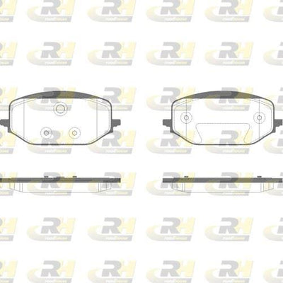 ROADHOUSE 21988.00 Brake Pad Front 308 508 3008 5008 C5 AirCross Rifter Berlingo 2018 > — Brake Pads