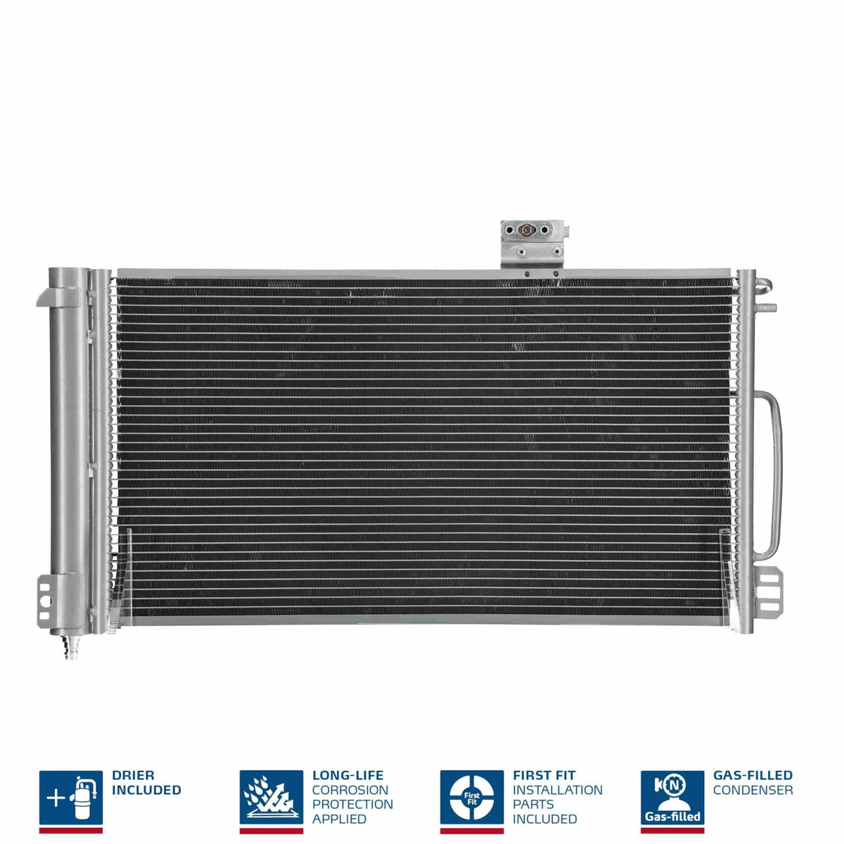 Nissens 94544 A/C Condenser Mercedes W203 C209 A209 S203 — Condensers & Evaporators