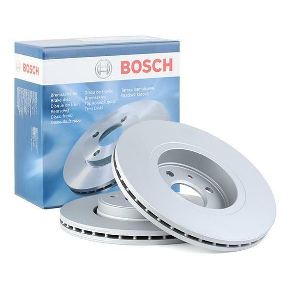 Bosch Front Brake Disc Set for Dacia Lodgy 1.5 dCi - Premium Quality Brake Components — Brake Rotors & Drums