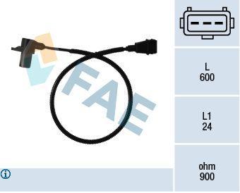 FAE 79011 - Crank Speed Sensor 02-Bxr-Jmp-Dct for 2.8Hdi — Vehicle Sensors & Switches