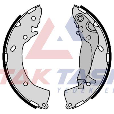 AP AP08670 Brake Shoe Rear with Lever 203X31,5mm Hyundai Getz 1.1i-1.4i-1.5 CRDi ABS li 2002-2008 / i20 1.2 2008-2015