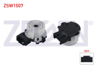 Zegen ZSW1507 Ignition Thermal Switch 6 Pin Caddy III-Golf V-Jetta III-Touran-Tiguan-Leon-Altea-Octavia-Yeti-A3 2003-2015