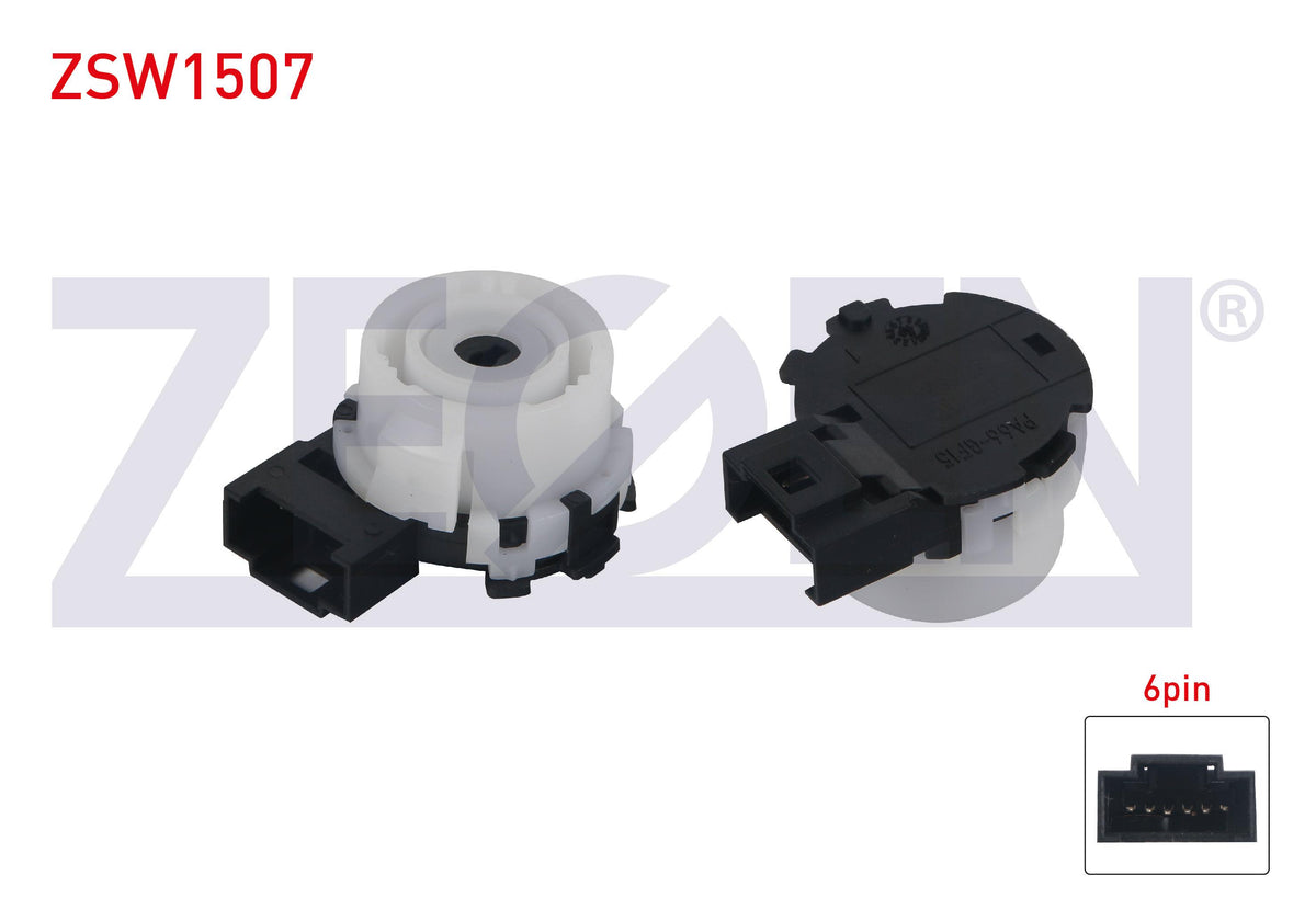 Zegen ZSW1507 Ignition Thermal Switch 6 Pin Caddy III-Golf V-Jetta III-Touran-Tiguan-Leon-Altea-Octavia-Yeti-A3 2003-2015