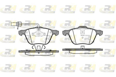 ROADHOUSE 2836.02 Brake Pad Galaxy Wgr 11 95-04 06 — Brake Pads