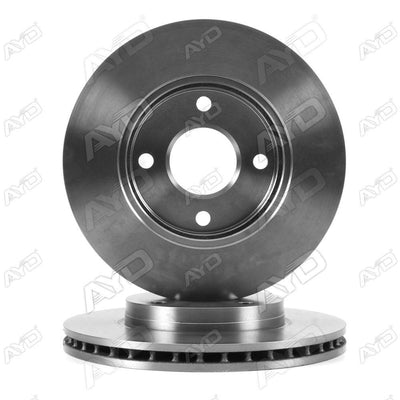 AYD 10-50165 Brake Disc Ford Focus 99-05, Fiesta 04- and 2 more models — Brake Rotors & Drums