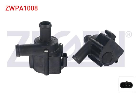 Zegen ZWPA1008 Auxiliary Water Pump Scirocco 2.0 TSI 2015-/ A4 1.8 TFSI-2.0 TDI-2.0 TFSI 2007-2015 — Water Pump & Thermostat