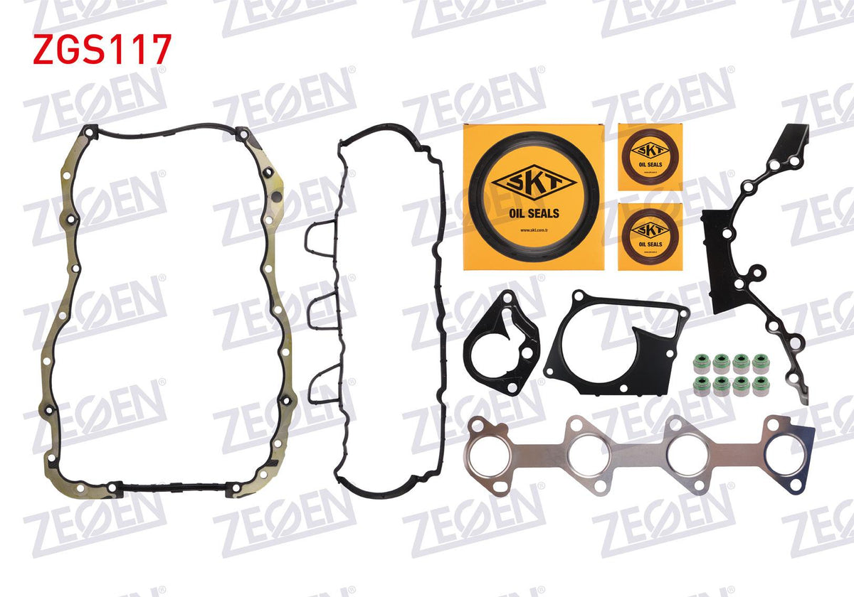 Zegen ZGS123 Motor Set Gasket (Skc None) Renault Clio IV-Kangoo III-Fluence-Megane 1.5 dCi — Gaskets & Seals