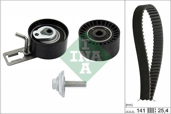 INA Timing Belt Set 530057810 - Fits 09-207-308-508-3008 and More for 1.6Hdi Engines — Belts