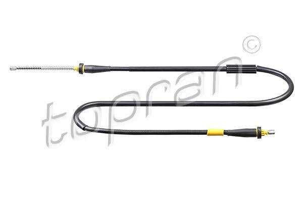 Topran 631767 El Brake Cable Rear Left Clio (IV) 0.9 TCE, 1.2 16V,1.5 dCi 12 >