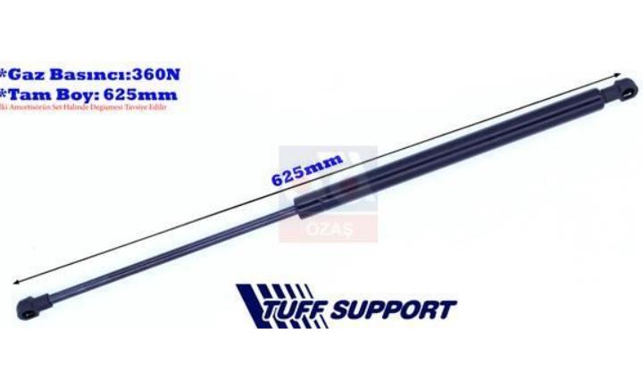 TUFFSUPPORT 610853 Trunk Gas Strut Xsara II Xsara — Support Rods & Struts