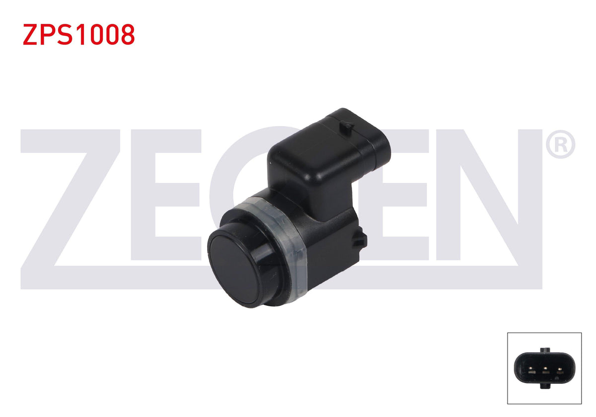 Zegen ZPS1008 Park Sensor Front & Rear Volkswagen Passat B6 2005-2010 / Caddy III Mpv 2015-2017 / Golf VI 2008-2013 / Tiguan 2007-2016 / Skoda Superb II 2008-2015 / Seat Altea Xl 2006
