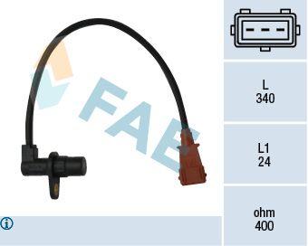 FAE 79033 Crankshaft Shaft Speed Sensor Jumper Boxer Ducato P206 Partner II Berlingo II P306 P406 Expert Jumpy Laguna