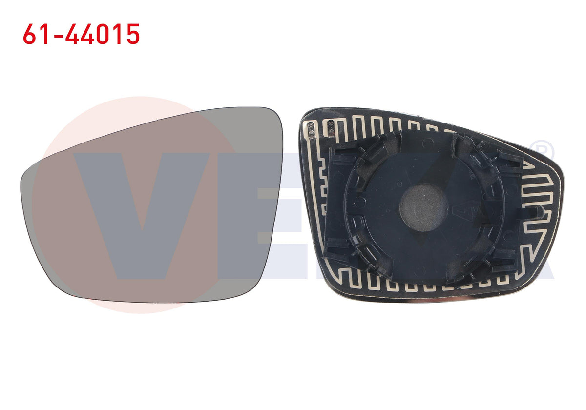 Veka 61-44015 Mirror Glass Left Heated Aspheric VW Polo 2011 — Mirrors
