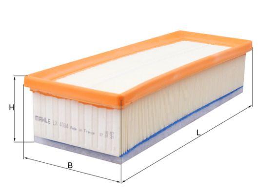 Mahle LX4084 Air Filter BMW F10/F11/F15/F25/F26/F85 14-18 518/520 B47 — Air & Cabin Filters