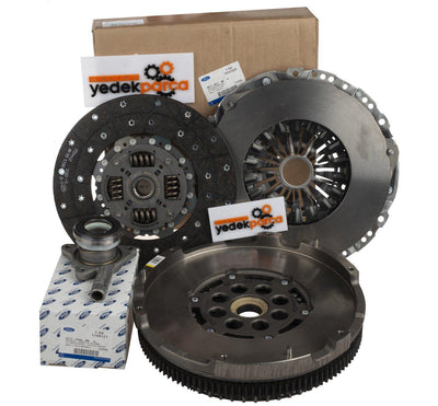 Ford V363 Transit 2014-2018 155PS Flywheel Pressure Plate Brake Pad Ball Bearing Oynar Hub ( with Flywheel Clutch Kit ) Ford Genuine