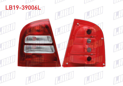 LABO LB19-39006L Tail Lamp Left Skoda Octavia 1998-2010 — Tail, Signal & Reflectors