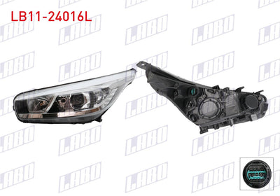 LABO LB11-24016L Headlight Left without LED Kia Ceed 2012-2018 Hb — Headlights