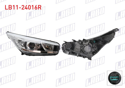 LABO LB11-24016R Headlight Right without LED Kia Ceed 2012-2018 Hb — Headlights