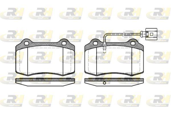 ROADHOUSE 2434.01 Brake Pad Ibiza IV 6L1 02-05 08 — Brake Pads
