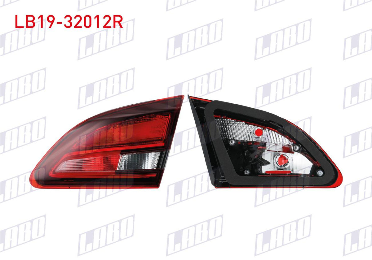 LABO LB19-32012R Tail Lamp Right Inner Opel Astra J 2014-Sedan — Tail, Signal & Reflectors