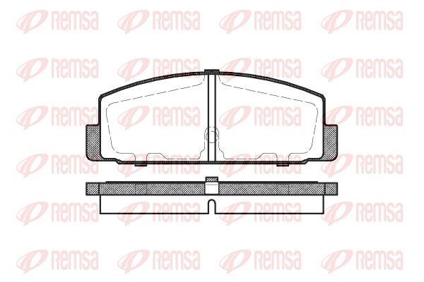 REMSA 0179.30 Brake Pad — Brake Pads