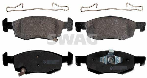 SWAG Front Brake Pad - 14 Inch Set for Corsa E 2015 — Brake Pads