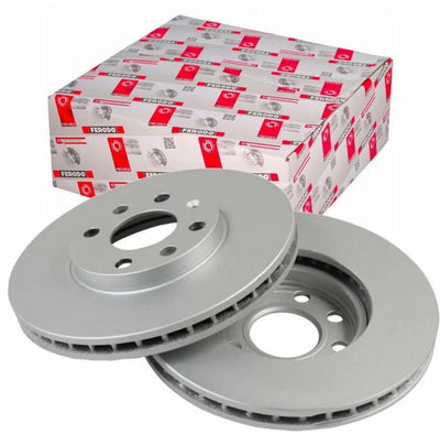 Ferodo DDF1041 Opel Astra G Front Brake Disc Set 1.2 1.4 1.6 1.7Dti 1.7Cdti — Brake Rotors & Drums