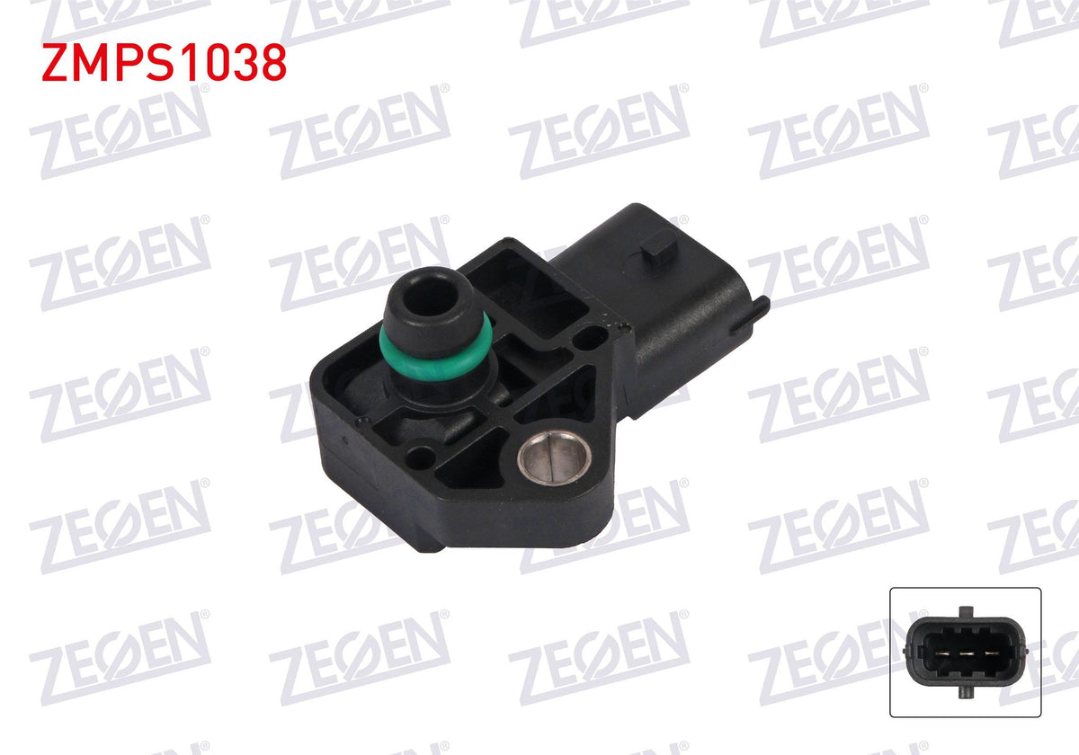 Zegen ZMPS1038 Map Sensor Opel Astra G 1.7 CDTi 2003-2005 / Astra H 1.7 CDTi 2004-2010 / Corsa C — Engine Management Sensors