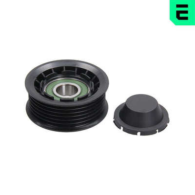 Optimal 0-N1431 Deflection / Guide Idler Pulley V-Ribbed Belt Audi A4 (8D2 B5) A4 (8E2 B6) A4 (8Ec B7) — Pulleys & Tensioners