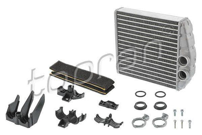 Topran 207469 Heater Core (Opel:Corsa C-Tigra Twıntop 1.2-1.4-1.8-1.3 CDTi-1.7Cdti 00 > (168×167) — Heater & Blower
