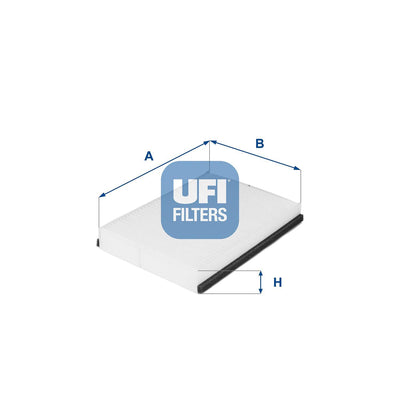 Ufi 53.211.00 Cabin Air Filter (Fiat 500L 1.3 16V Multijet 1.6 16V Multijet 12 -)