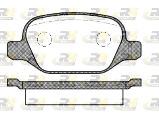 ROADHOUSE 2727.10 Brake Pad 147 937 01 — Brake Pads