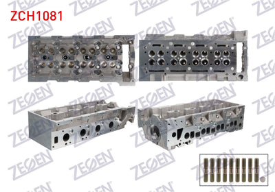 Zegen ZCH1081 Cylinder Head Mercedes C (W203) C200 CDI — Cylinder Head & Block