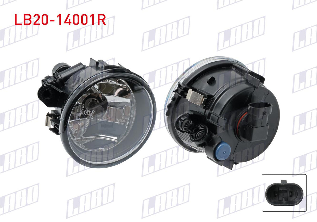 LABO LB20-14001R Fog Lamp Right Ampulsuz BMW X1 (F48) / X3 (F25) / X4 (F26) / X5 (F15) / X5 M (F85) — Bulbs & Interior Light