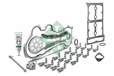 INA 560000310 Chain Set KMP 04 - Includes Pulley, Pusher, Gasket & Seal for Astra J and Corsa D — Timing