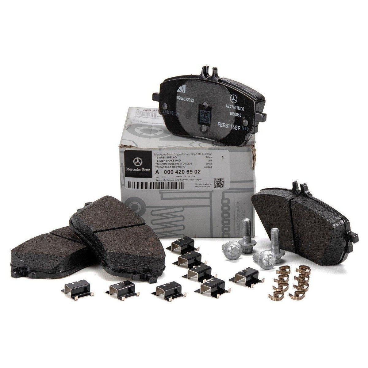 Mercedes-Benz A Class W177 A180D A200 - Front Brake Pad Set — Brake Pads
